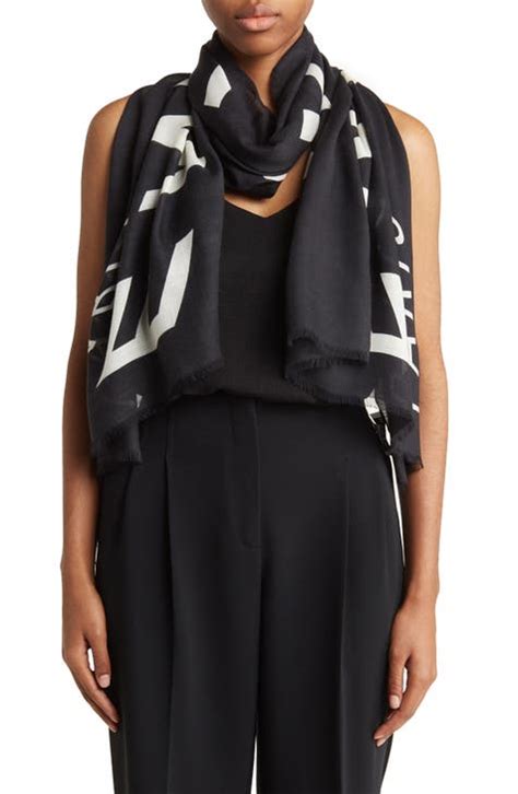 givenchy pattern scarf|Givenchy scarf for women.